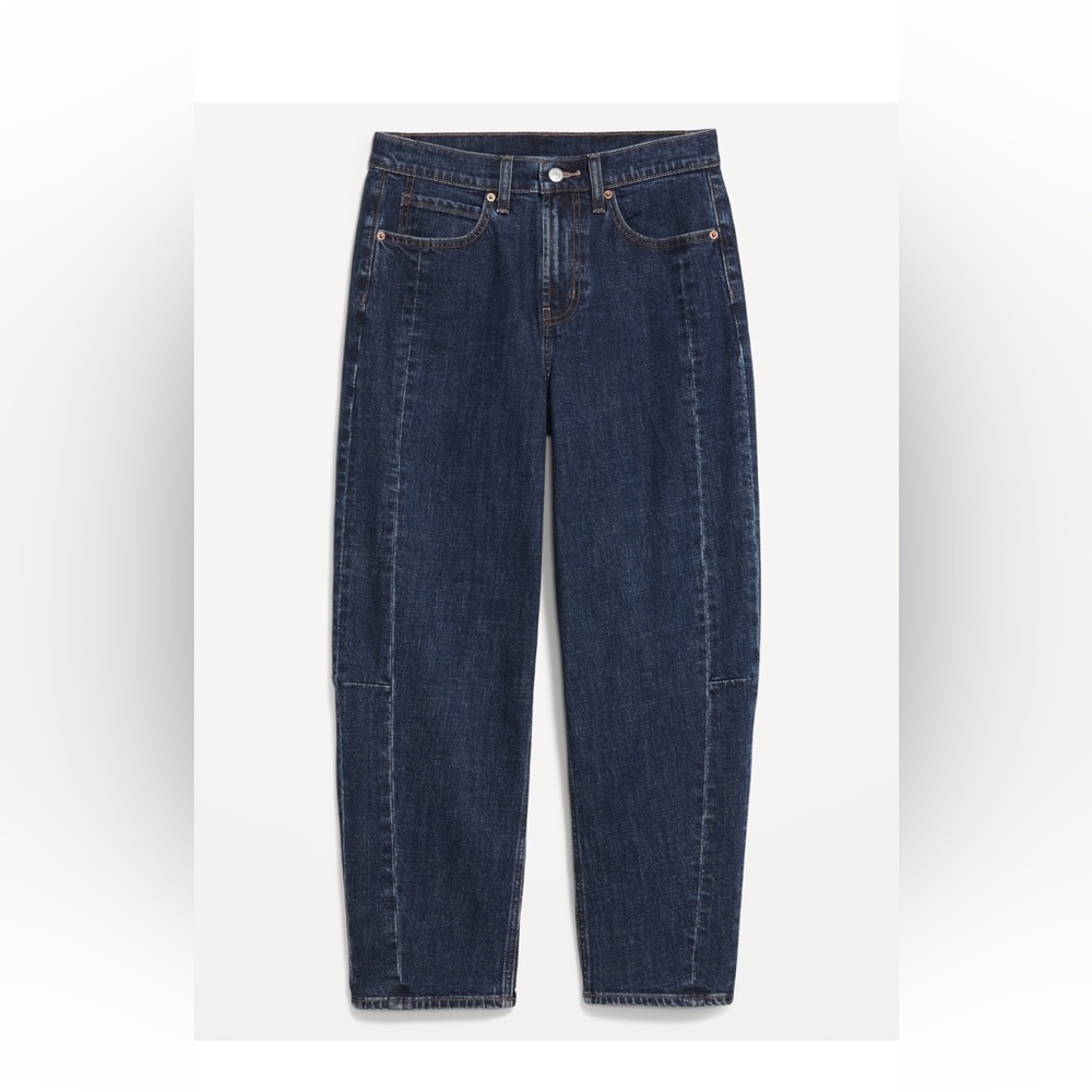 Old Navy barrel jeans